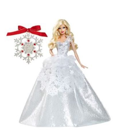 2013 Barbie Holiday Doll with Ornament (Walmart)