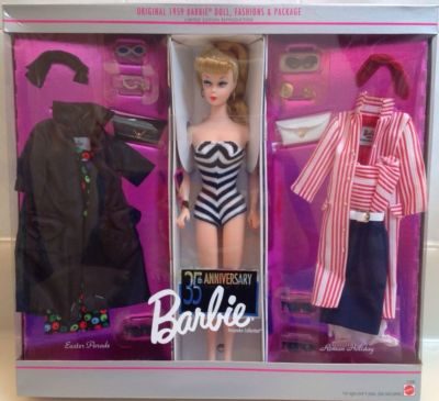 35th Anniversary Barbie Blonde Gift Set