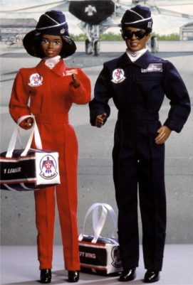 Air Force Thunderbirds Barbie and Ken gift set