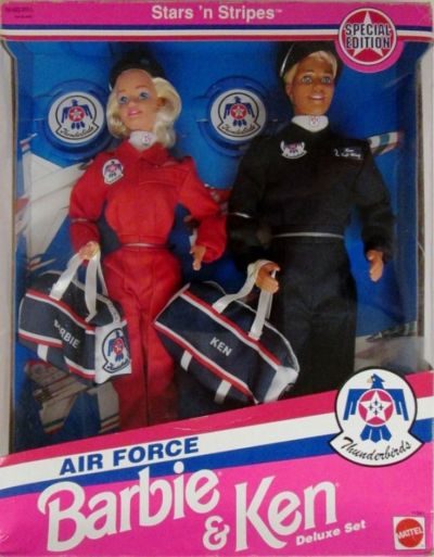 Air Force Thunderbirds Barbie and Ken Stars ‘N Stripes