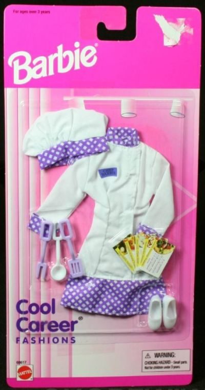 Barbie Cool Career Fashions Chef Outfit 68617 4 1996 Details And Value 0387