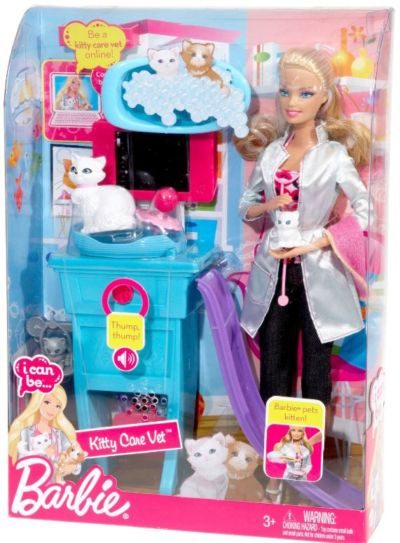 Barbie I Can Be… Kitty Care Vet Playset