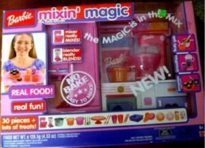 Barbie Mixin' Magic Real Food Kitchen Mix 'n Dip Maker (#B2596, 2003