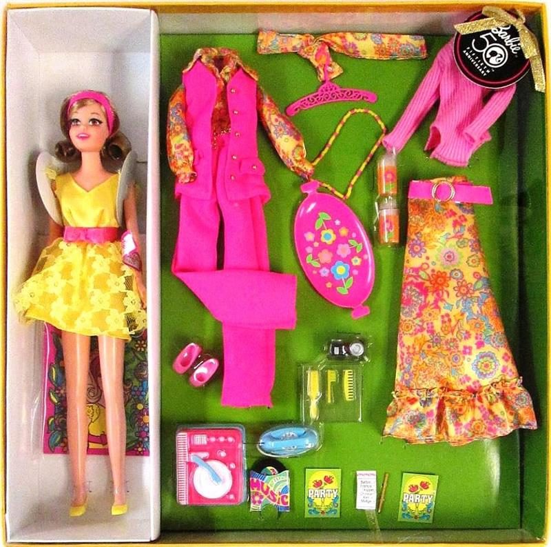 Barbie MOST MOD PARTY BECKY DOLL Set