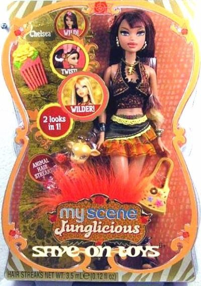 Barbie My Scene Jungle-Licious or Salon Safari Chelsea