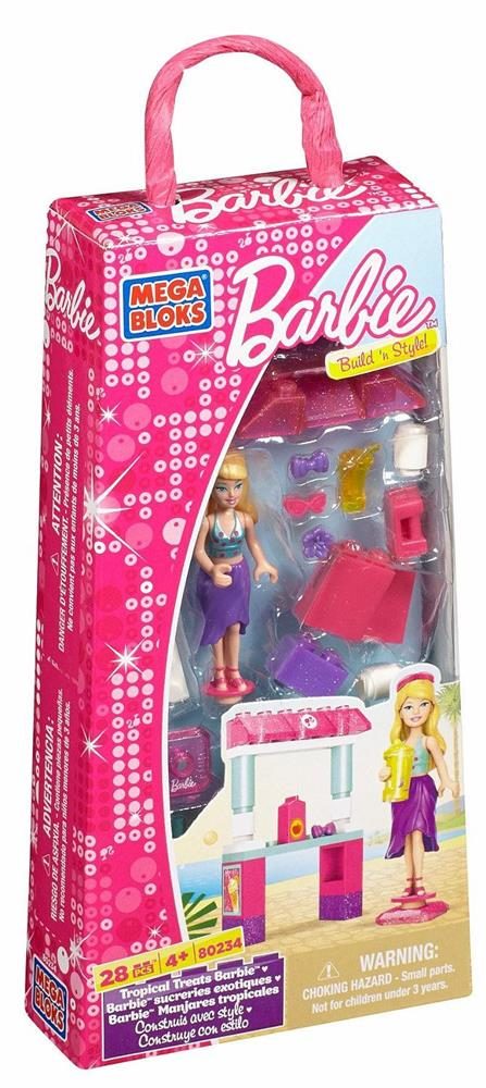 Mega Bloks Tropical Treats Barbie Build ‘N Style