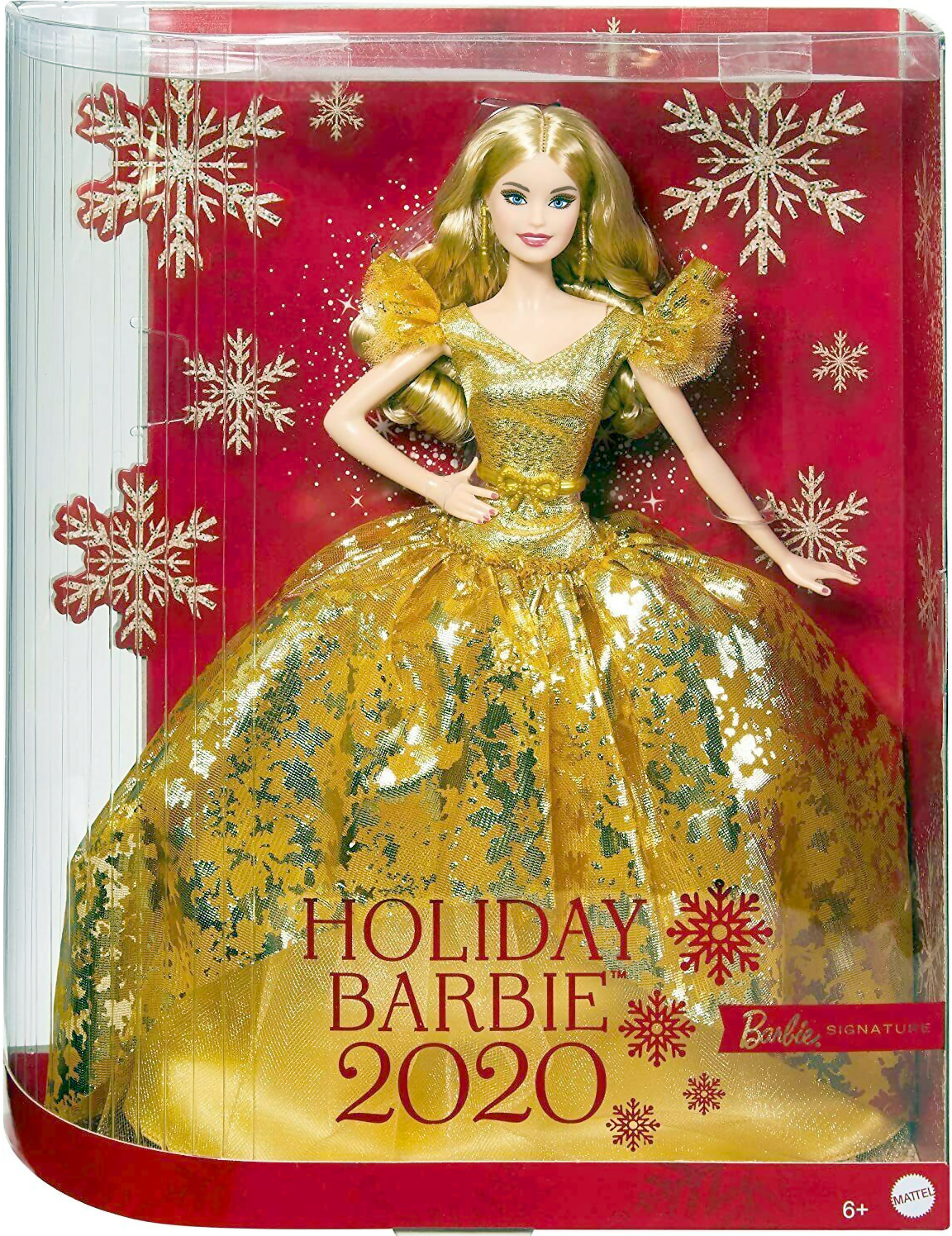 2020 Holiday Barbie (GHT54, 2020) details and value