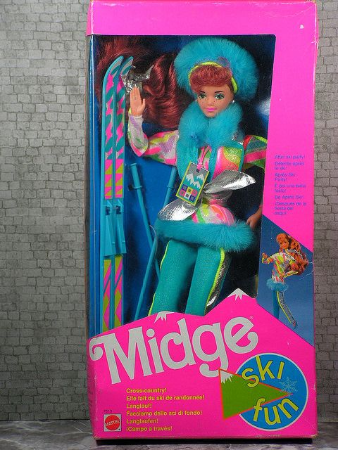 Barbie Midge Ski Fun