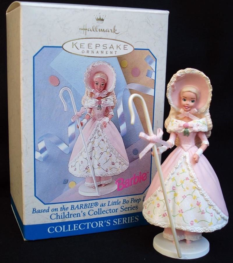 Barbie 1998 Children’s Collector Little Bo Peep Hallmark Ornament