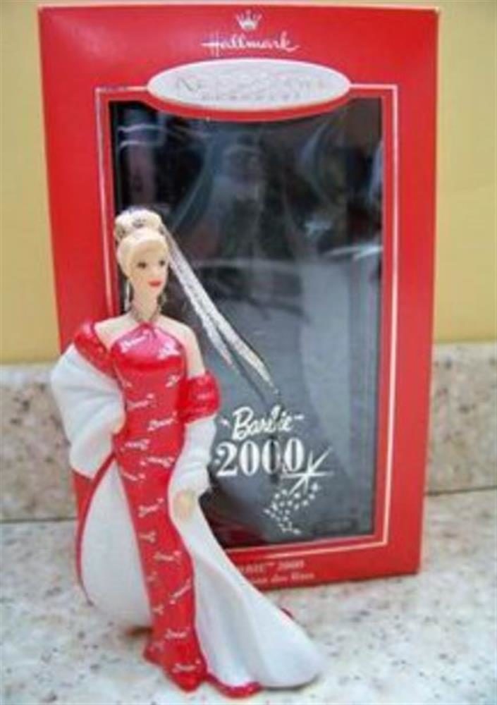 Barbie 2000 Hallmark Keepsake Ornament