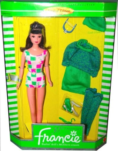 Barbie 30th Anniversary Francie (#14608, 1996) details and value ...
