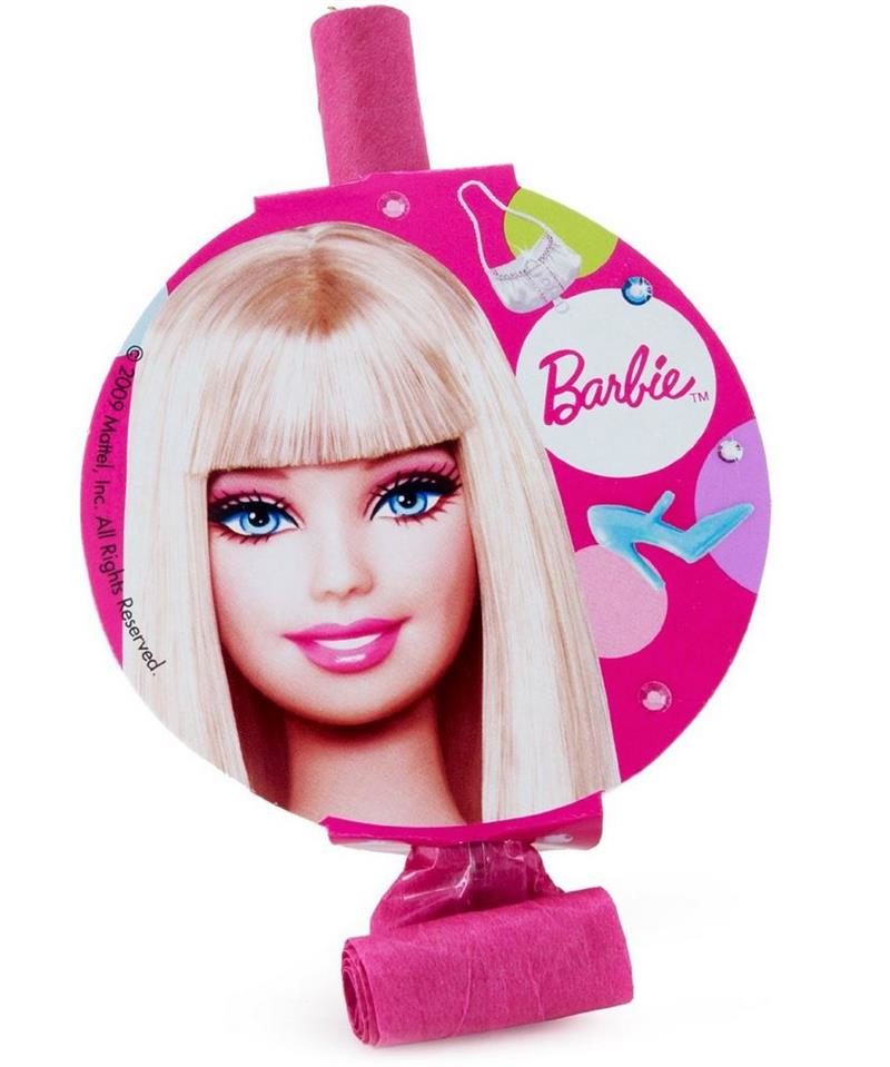 Barbie All Dolled Up Party Blowouts, 8-Count