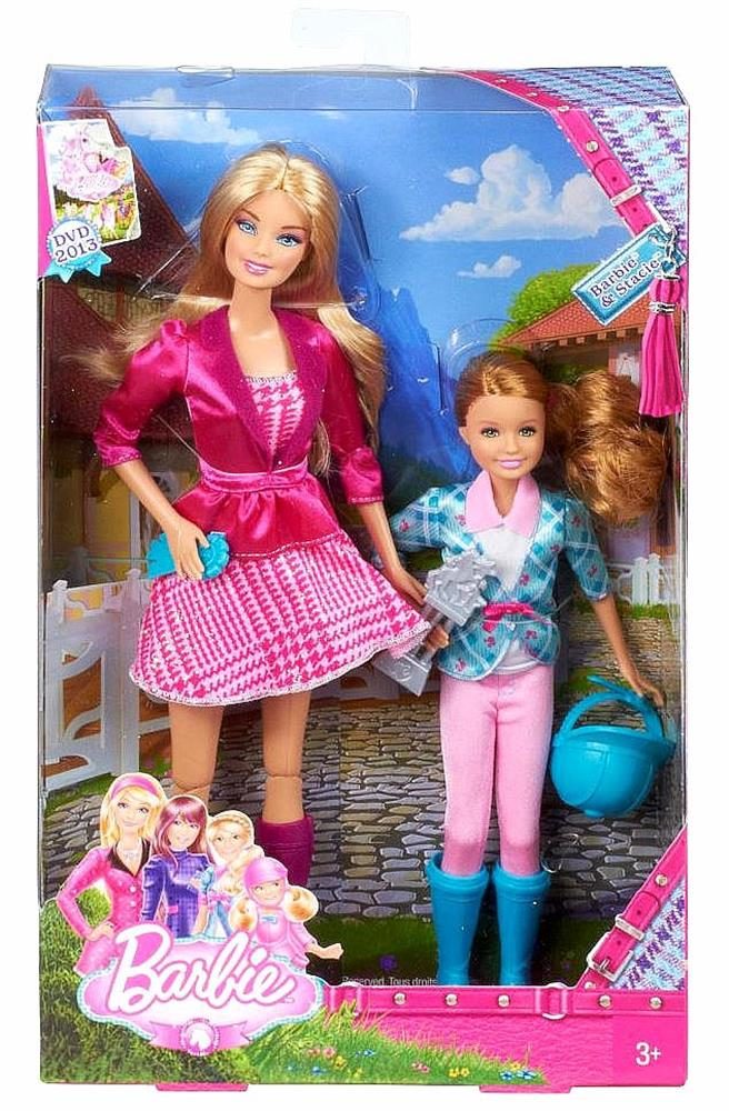 Barbie and Her Sisters in a Pony Tale Barbie and Stacie Doll, 2-Pack