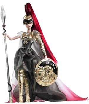 Barbie as Athena