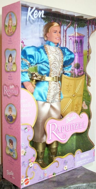 Barbie as Rapunzel Ken Doll Prince Stephan