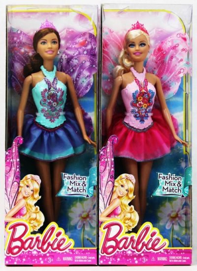 Barbie Beautiful Fairy Barbie Doll Assortment Pack of 6