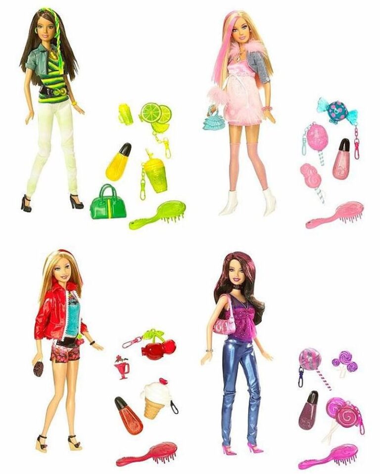 Barbie Candy Glam Doll Assortment (#M9437, 2008) details and value ...