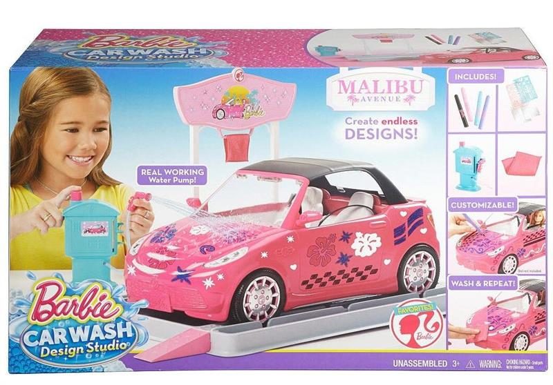 Barbie Car Wash Design Studio