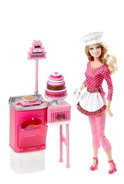 Barbie Careers Cake Baker Set