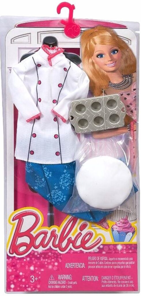 Barbie Careers Fashion Pack, Pastry Chef