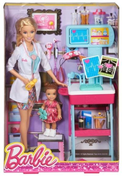 Barbie Careers Pediatrician Doll and Playset (#CCP71, 2015) details and ...