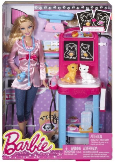 Barbie Careers Pet Vet Playset