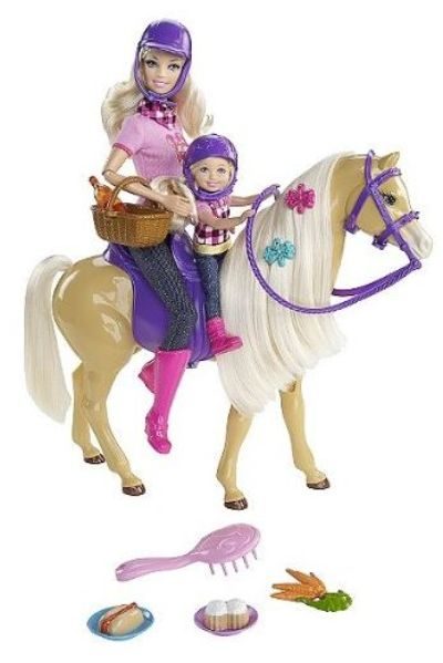 Barbie Chelsea and Tawny Ride Together Gift Set