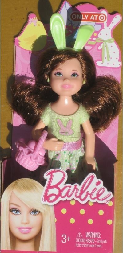 Barbie Chelsea Auburn Easter Doll [Target]