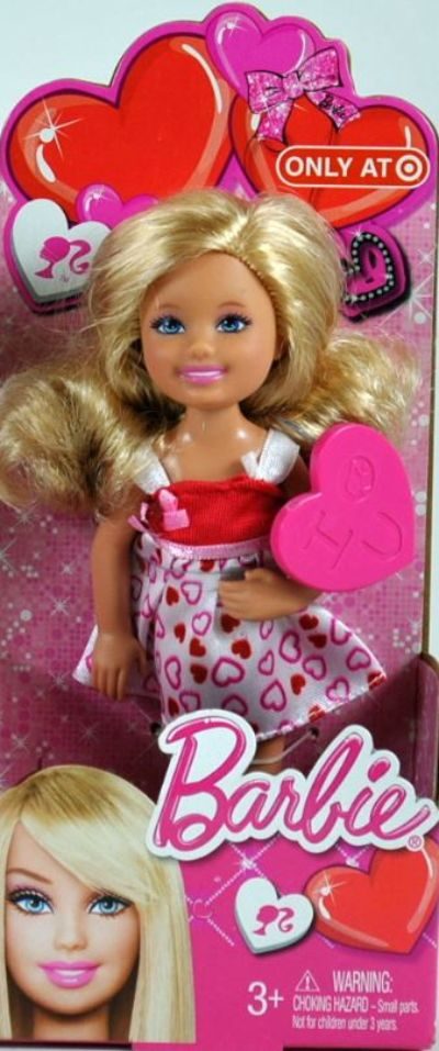 Barbie Chelsea Blonde Valentine Doll [Target]