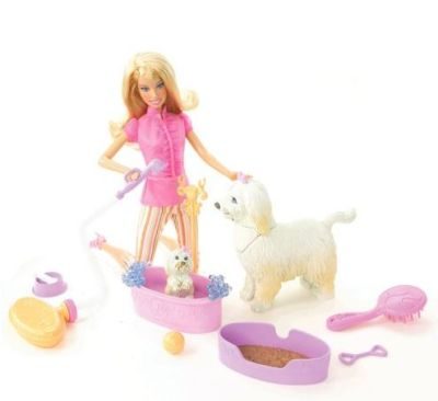 Barbie Clean-Up Pup! Playset