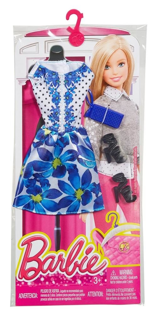 Barbie Complete Look Fashion Pack, Blue Floral Dress