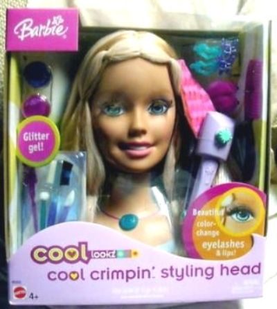 Barbie Cool Crimpin Styling Head