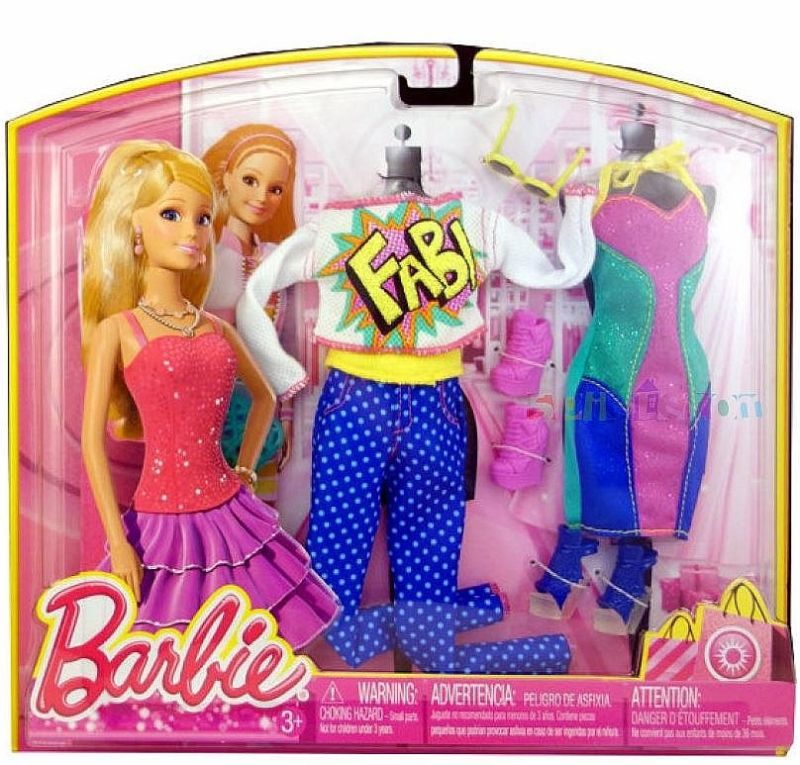 Barbie Day Looks Fashions Fab Bright Outfit