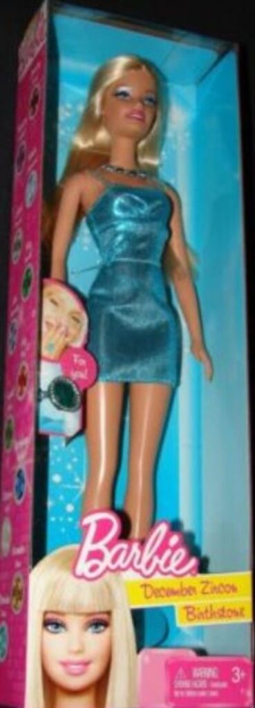 Barbie December Birthstone Doll (Kroger)