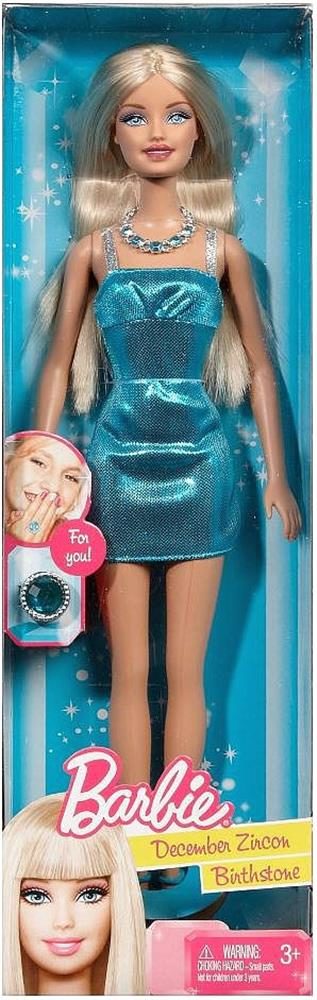 Barbie December Birthstone Doll (Kroger)