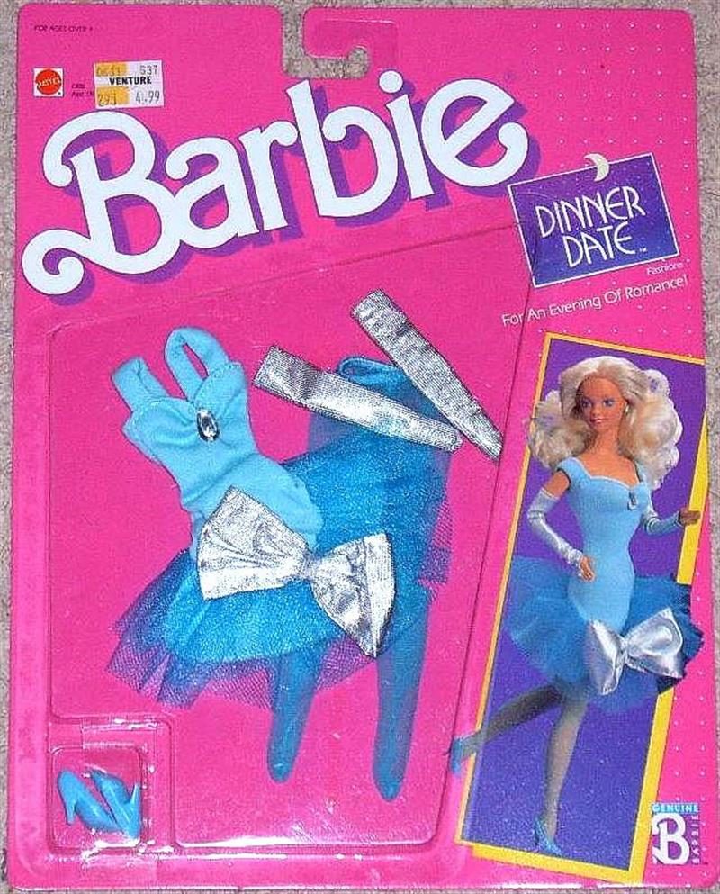 Barbie Dinner Date Fashions Outfit