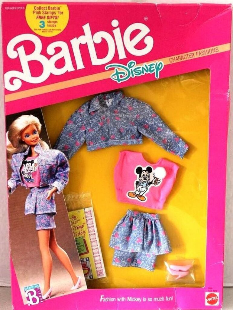 Barbie Disney Character Fashions with Mickey