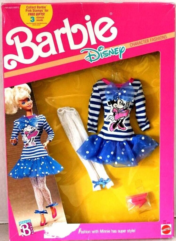 Barbie Disney Character Fashions with Minnie