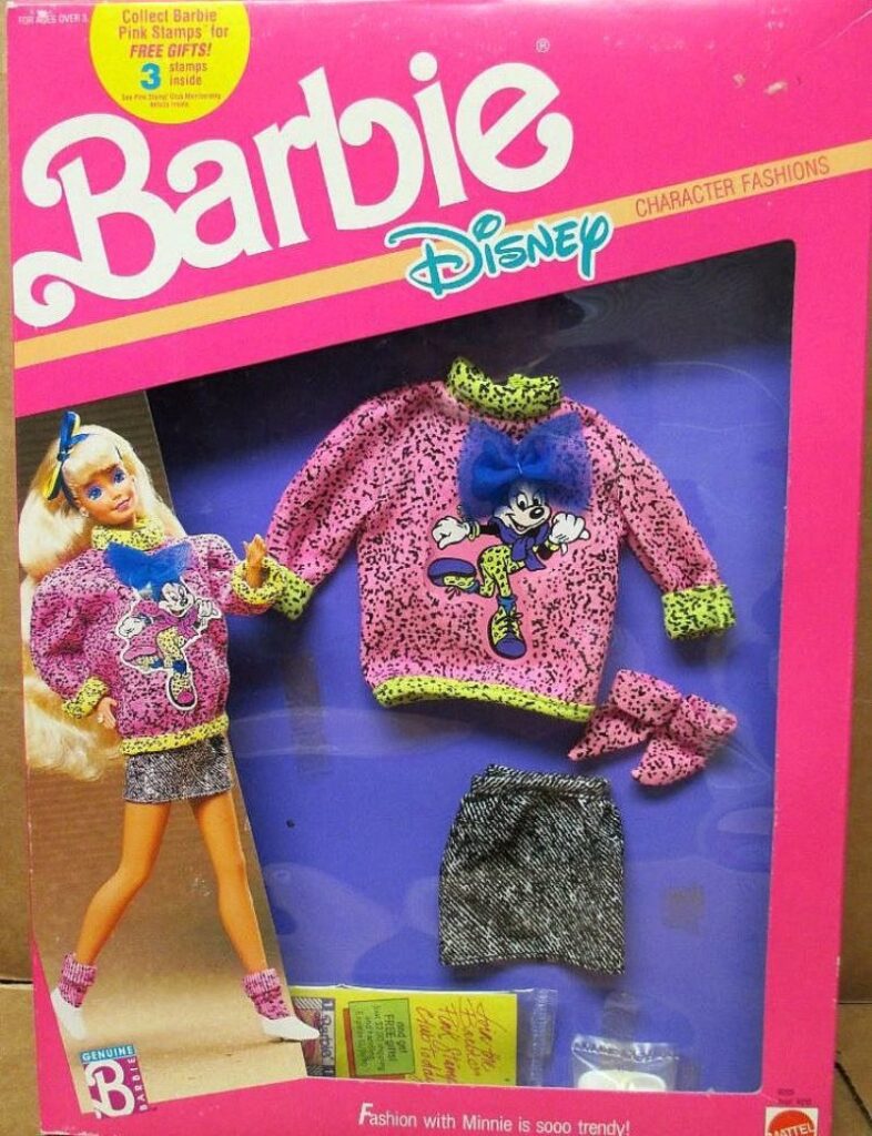 Barbie Disney Character Fashions with Minnie