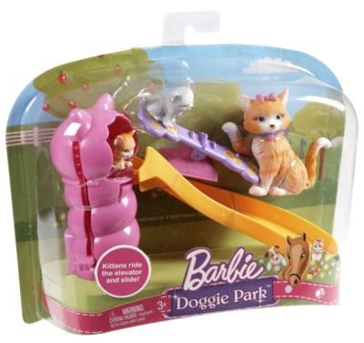 Barbie Dog Park Playset Kittens