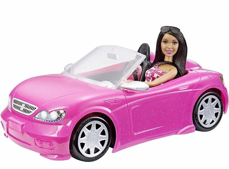 Barbie Doll and Glam Convertible (AA)