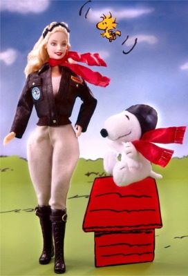 Barbie Doll and Snoopy