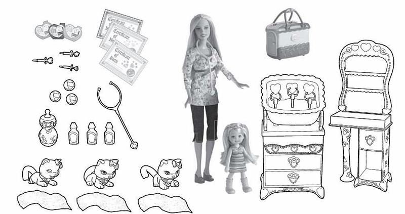 Barbie Doll and Vet Center (Kohls)