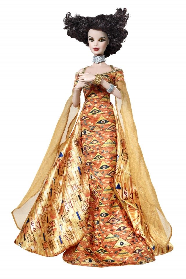 Barbie Doll Inspired by Gustav Klimt