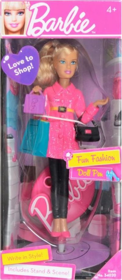 Barbie Doll Pen Love To Shop