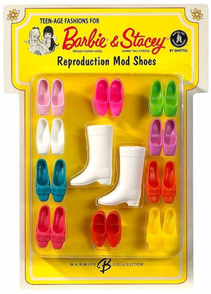 Barbie Doll & Stacey Doll Reproduction Mod Shoes