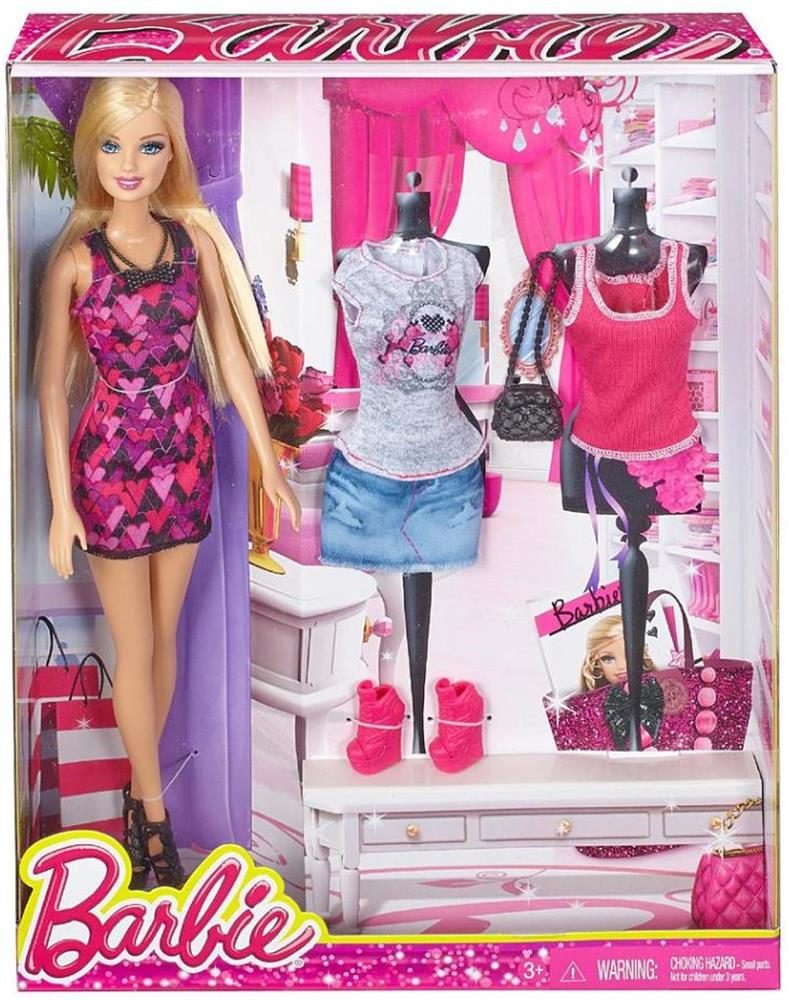 Barbie Doll with Fashions