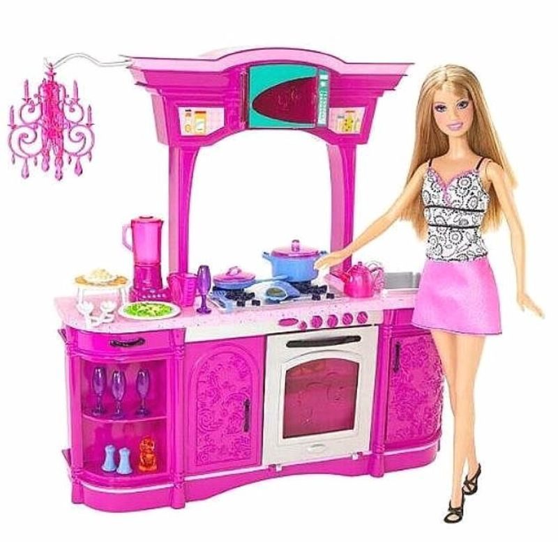 Barbie Dream Kitchen (#N4893, 2009) details and value – BarbieDB.com