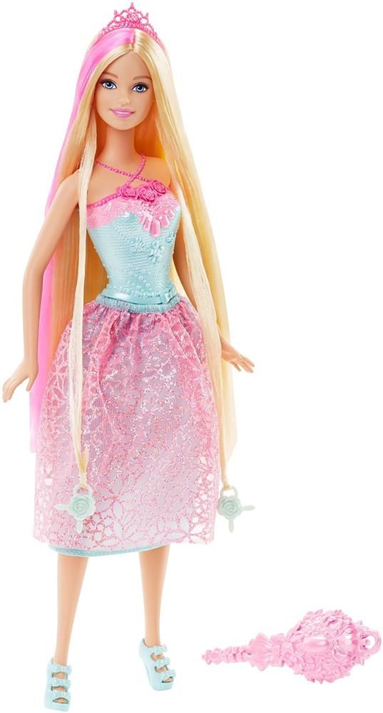 Barbie Endless Hair Kingdom Princess Doll, Pink