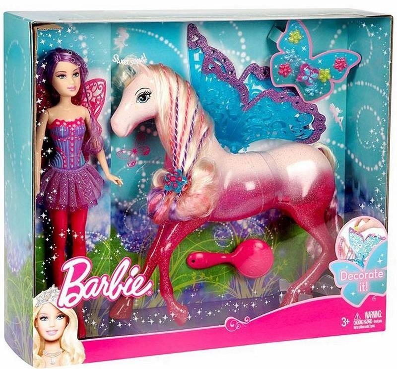 Barbie Fab Fairy Doll and Fairy Horse